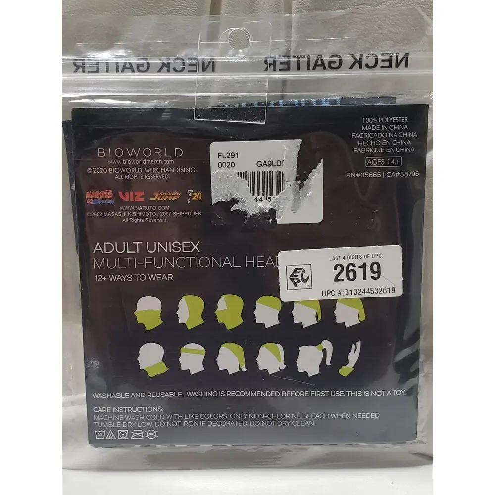 Ninja Jujitsu Multi Functional Head Wear * Face Mask